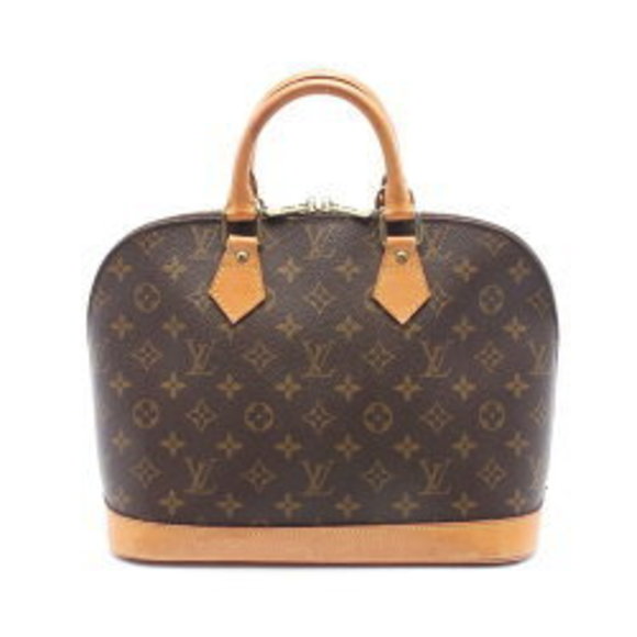 Louis Vuitton Alma PM handbag Leather Monogram brown - Picture 1 of 8
